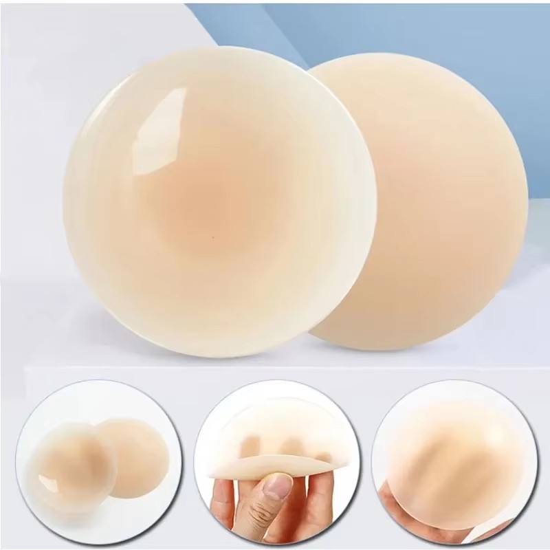 Strapless Bra Adhesive - 1 Pair Reusable Breast Petals Nipple