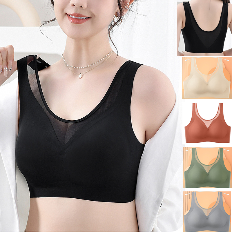 1pcs Women's Bra No Trace Brea - Mastectomy Bra Pocket ulasan dan harga