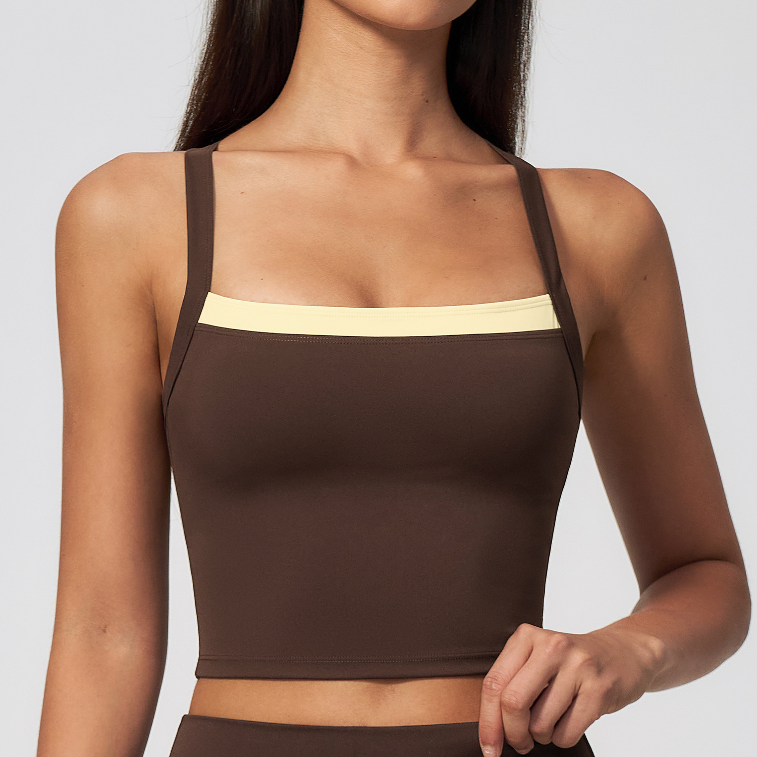 Women Criss Cross Back Yoga Ta - Minimizer Bra Women ulasan dan harga