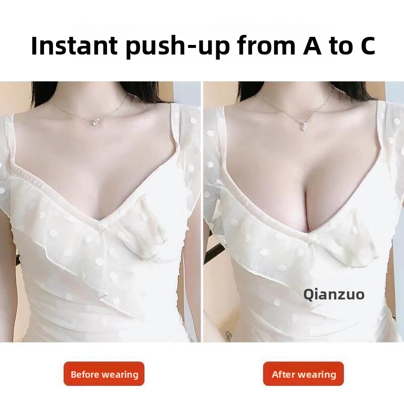 Invisible Silicone Bra Women's - Push Up Bra Silicone ulasan dan harga