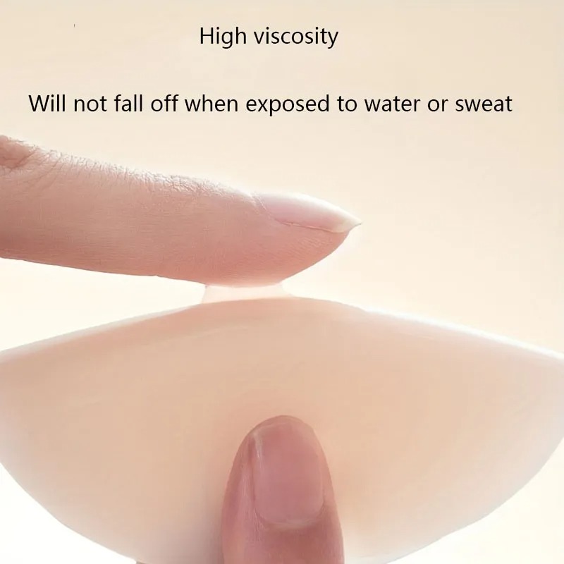1 Pair Reusable Breast Petals  - Strapless Bra Adhesive ulasan dan harga