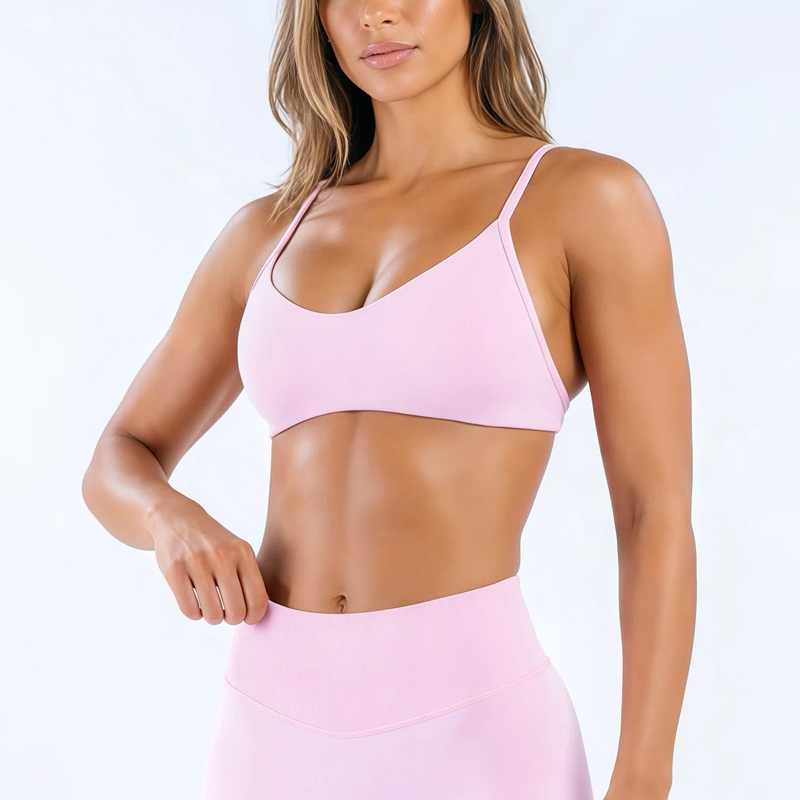 HISTELLO Impact Scoop Neck Bra - Sports Bra Racerback ulasan dan harga