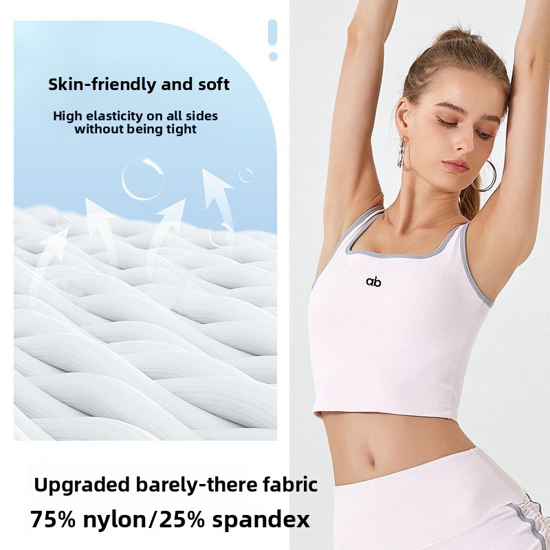 Women Summer Ribbed Yoga Tank  - Minimizer Bra Women ulasan dan harga