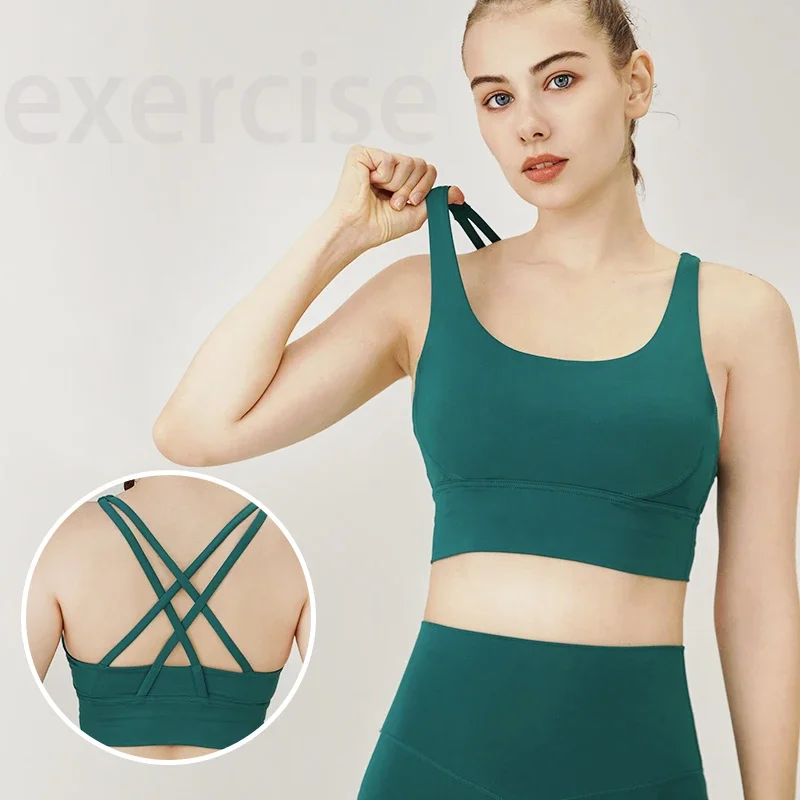 Classic Series Solid Color Wom - Sports Bra Racerback ulasan dan harga